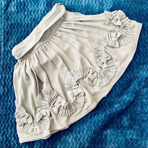 Elegant Gray Skirt
